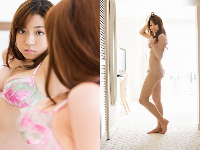 黄金比例夏日妖娆女生中村静香